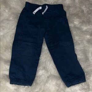 Kids Navy Jogger Sweatpants